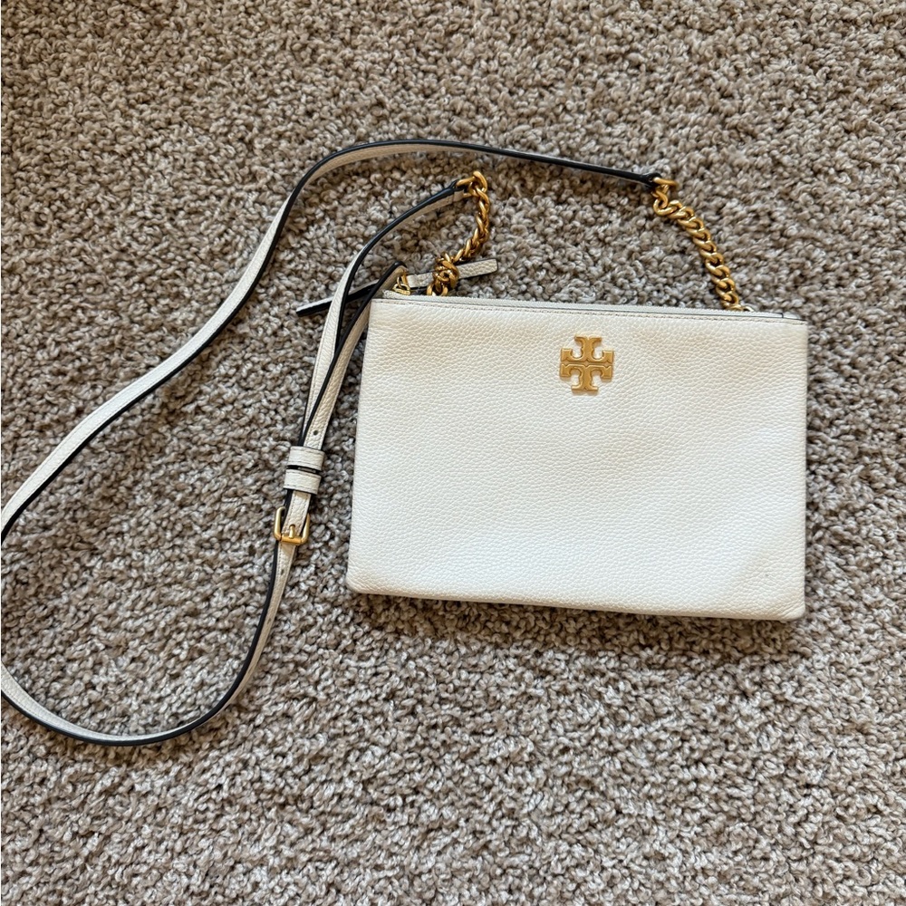 Tory Burch white crossbody